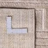Rug Large Contemporary Modern Design - Beige (160x230 cm) - Rococo image 7