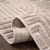 Rug Large Contemporary Modern Design - Beige (160x230 cm) - Rococo image 7
