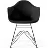 Dining Chair - Scandinavian Design and Black Metal Legs - Nordika image 7