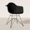Dining Chair - Scandinavian Design and Black Metal Legs - Nordika image 7