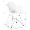 Dining Chair - Scandinavian Design and Metal Legs - Nordika image 7