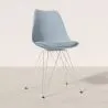 Dining Chair with Cushion - Scandinavian Design and Metal Legs - Skögur image 7