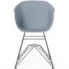 Dining Chair - Scandinavian Design - Black Legs - Polin image 7