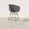 Bar Stool - Scandinavian Design - Natural Wood Legs - Melania image 7