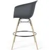 Bar Stool - Scandinavian Design - Natural Wood Legs - Melania image 7