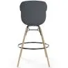 Bar Stool - Scandinavian Design - Natural Wood Legs - Melania image 7