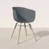 Dining Chair - Scandinavian Design - Natural Wood Legs - Polin image 7