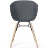 Dining Chair - Scandinavian Design - Natural Wood Legs - Polin image 7