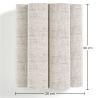 Wall Lamp with Fabric Shade and Aged Gold Structure - Treya image 7
