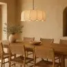 Pendant lamp Beige linen – Natural and timeless style – Deral image 7