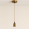 Pendant Lamp Cable in Aged Gold with Adjustable Height - Berrey image 7