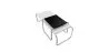 Set of 2 Stackable Coffee Tables - Wood and Steel - Lacky image 7