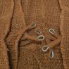 Coconut fiber awning 4x4x4M - 100 % Natural shade sail image 7