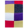Dining Chair - Patchwork Upholstery - Scandinavian Design and Wooden Legs - Skögur image 7
