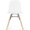 Dining chair with natural wood legs – Modern style and functionality - Broly image 7