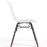Dining chair with dark wood legs – Modern style and functionality - Broly image 7
