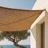 Coconut fiber awning 2x4M - 100 % Natural shade sail image 7