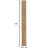 Coconut fiber awning 10x2M - 100 % Natural shade sail image 7