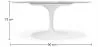 Round Marble Dining Table - 90cm - Tuli image 7