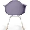 Rocking Chair Modern Fabric Upholstered – Nordic Style - Nordika image 7