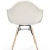 Chair with arms - Upholstered bouclé - Scandinavian - Dining room, office or waiting room - Nordika image 7