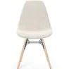 Dining chair Scandinavian upholstered in bouclé – Dining or desk - Skögur image 7