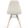 Dining chair Scandinavian upholstered in bouclé – Dining or desk - Skögur image 7