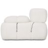 Modular Sofa Upholstered in Bouclé Fabric – 2/3 Seater – Bianca image 7