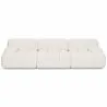 Modular Sofa Upholstered in Bouclé Fabric - 3/4 Seater - Bianca image 7