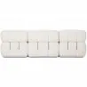 Modular Sofa Upholstered in Bouclé Fabric - 3/4 Seater - Bianca image 7