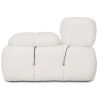 Modular Sofa Chaise Longue Upholstered in Bouclé Fabric - 4/5 seats - Bianca image 7
