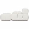 Modular Sofa Chaise Longue Upholstered in Bouclé Fabric - 4/5 seats - Bianca image 7