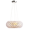 Buy Ceiling Lamp - Crystal Glass Ball Pendant Lamp - 35cm - Savoni Transparent 53528 - in the UK