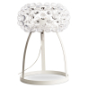 Buy Table Lamp - Crystal Button Living Room Lamp - Small - Savoni Transparent 53530 - in the UK