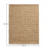 Rug Natural Coir Fiber 170x120 cm – Indoor & Outdoor Use – Mahou image 7