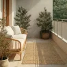 Rug Natural Coir Fiber 150x80cm  – Indoor & Outdoor Use – Mahou image 7