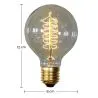 Vintage Edison Bulb - Spiral image 7