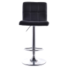 Buy Swivel Stool with Backrest - Straight Back Red 54005 - in the UK