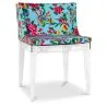 Dining Chair - Transparent Legs - Patterned Design - Mademoiselle image 7