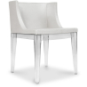Buy Design Dining Chair - Transparent Legs - Mila Transparent 54119 - prices