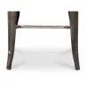 Industrial Design Bar Stool - Wood & Steel - 76cm - Stylix image 7