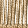 Pendant Light - Natural Rope and Black Metal Frame - Lapor image 7