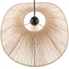 Pendant Lamp Natural Rope Boho Style – Handcrafted Natural Fiber Lampshade - Lunah image 7