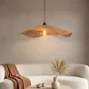 Pendant Light Natural Rope Boho Style – Modern Handcrafted Design - Yer image 7