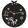Buy Butterflies and Flowers Wall Clock Unique 54918 - in the UK