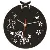 Butterflies and Flowers Wall Clock image 7