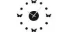 4 Butterflies Wall Clock image 7