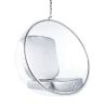Designer hanging armchair - Faux leather upholstery - Popi image 7
