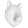 Buy Wall Decoration - White Bear Head - Uka White 55732 - prices