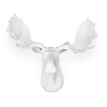 Buy Wall Decoration - White Moose Head - Uka White 55734 - in the UK